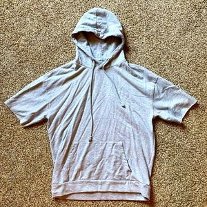Zara Men’s short sleeve hoodie Sz L